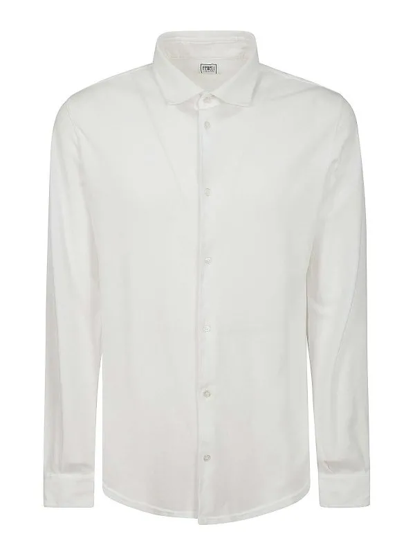 Fedeli Chemise - Robert - Blanc - Homme | 7UEF012341 | thebs.com