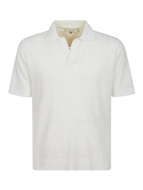 Filippo De Laurentiis Polo - Blanc - Blanc | PL0MCSKCR14R001