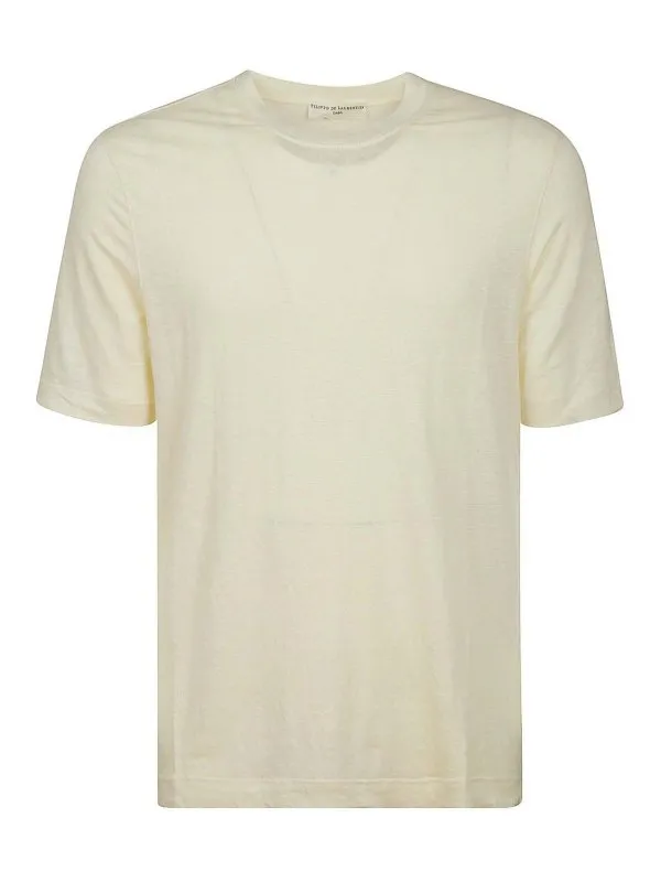 Filippo De Laurentiis T-Shirt - Blanc - Blanc | TSMCJERLINU031