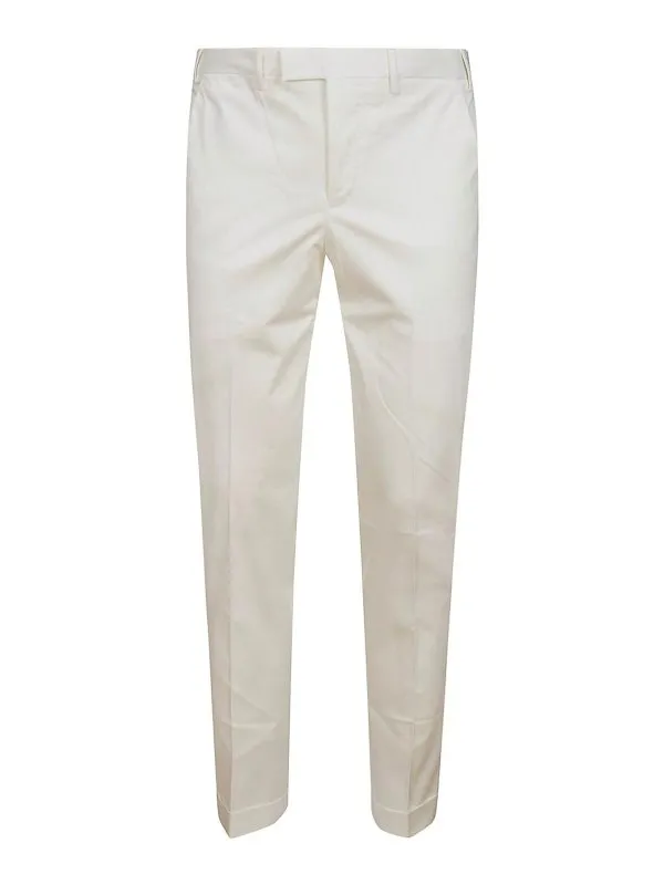 Pt Torino Pantalons Décontractés - Blanc | COASMAZ00CL1NU680010