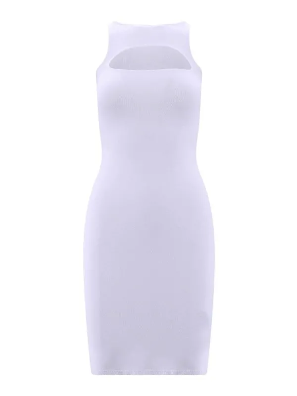 Dsquared2 Robe Courte - Blanc - Blanc - Femme | S72CV0389S18245100