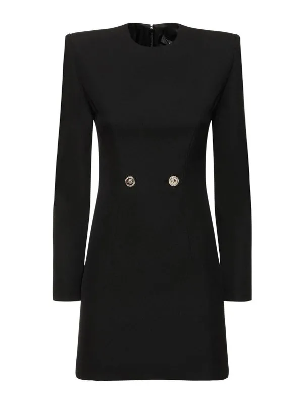 Versace Robe Courte - Noir - Noir - Femme | 10124341A067501B000