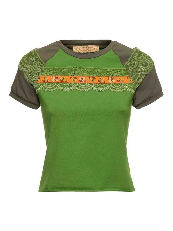 Cormio T-Shirt - Raglan - Vert - Femme | BOAH20GREEN