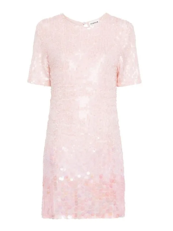 P.A.R.O.S.H. Robe Courte - Rose - Rose - Femme | D721891GIGI085