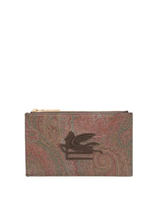 Etro Portefeuilles - Marron - Marron - Femme | WP2C0012AA001M0019