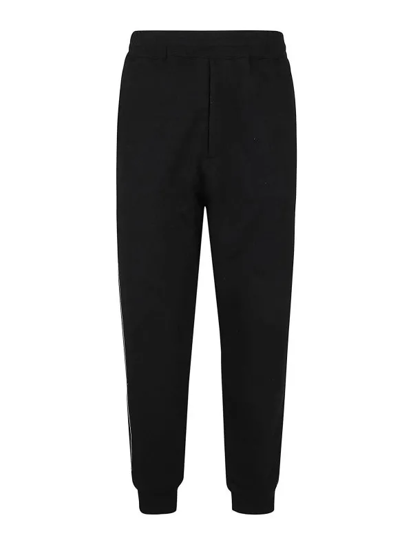 Alexander Mcqueen Pantalons De Sport - Noir | 705012QXAAP0548