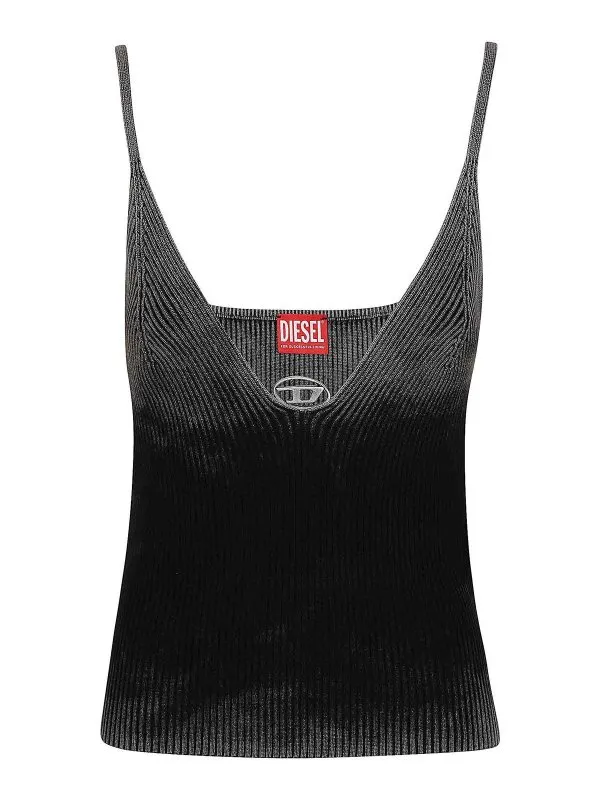 Diesel Top - Noir - Noir - Femme | A148420PHAV9XX | thebs.com