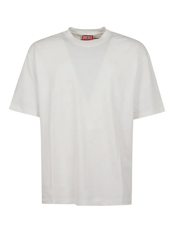 Diesel T-Shirt - Blanc - Blanc - Homme | A113020HGAM141