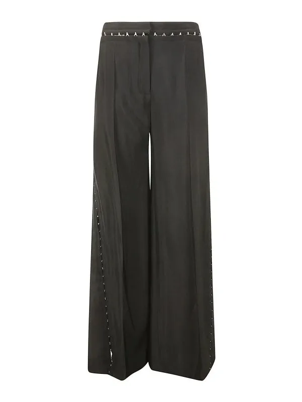 Mugler Pantalons Décontractés - Noir - Noir | 24S1PA04371821999