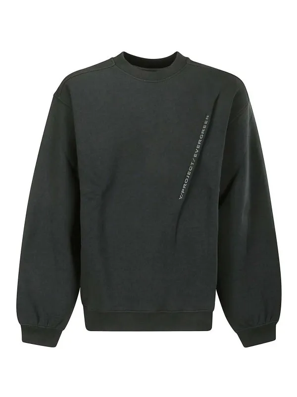 Y/Project Sweat-Shirts - Noir - Noir | 204SH001EVGREENVINTAGEBLACK
