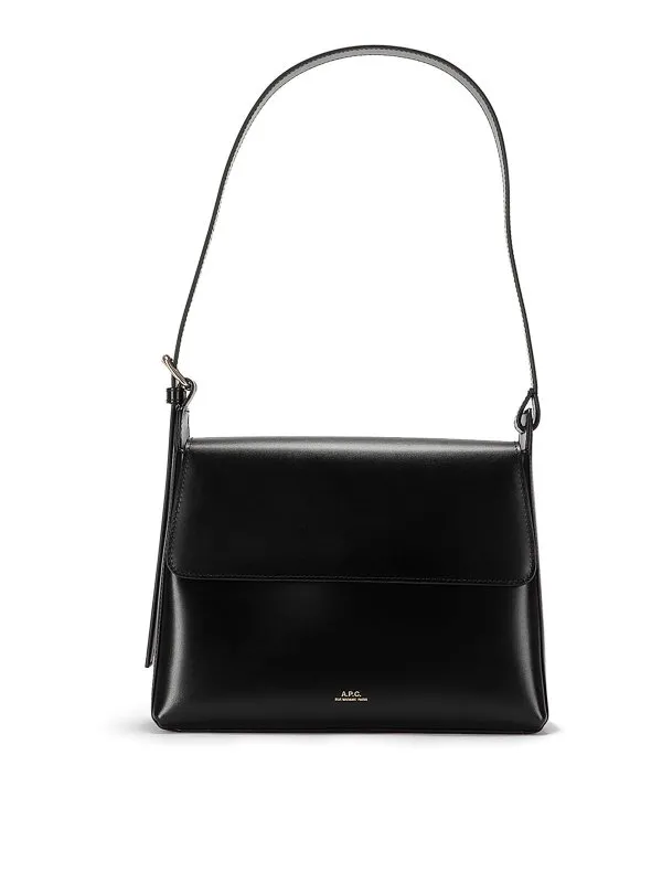 A.P.C. Sac Porté Épaule - Noir - Noir - Femme | PXBRUF61924LZZ