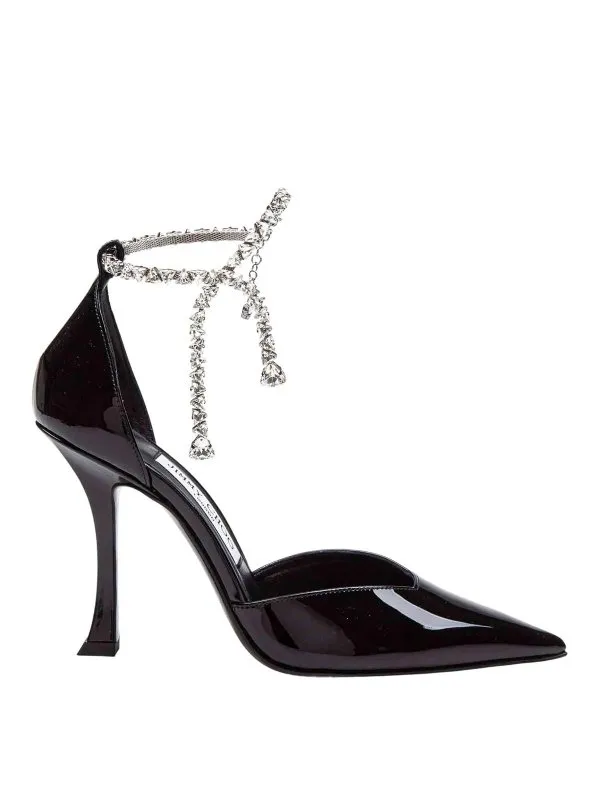 Jimmy Choo Sandales - Noir - Noir - Femme | STEVIE100PAT
