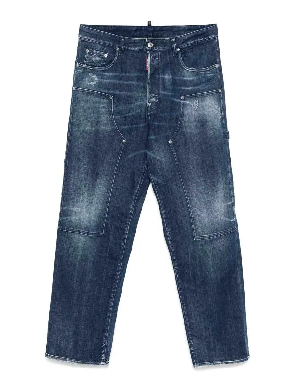 Dsquared2 Jean Bootcut - Bleu Foncé - Homme | S71LB1594S30342470