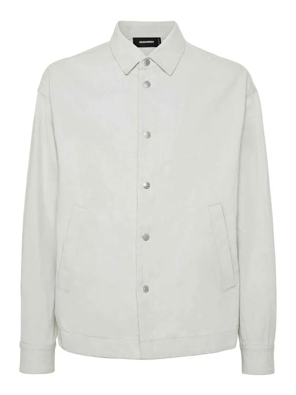 Dsquared2 Veste Casual - Blanc - Blanc - Homme | S79AM0073D30013729