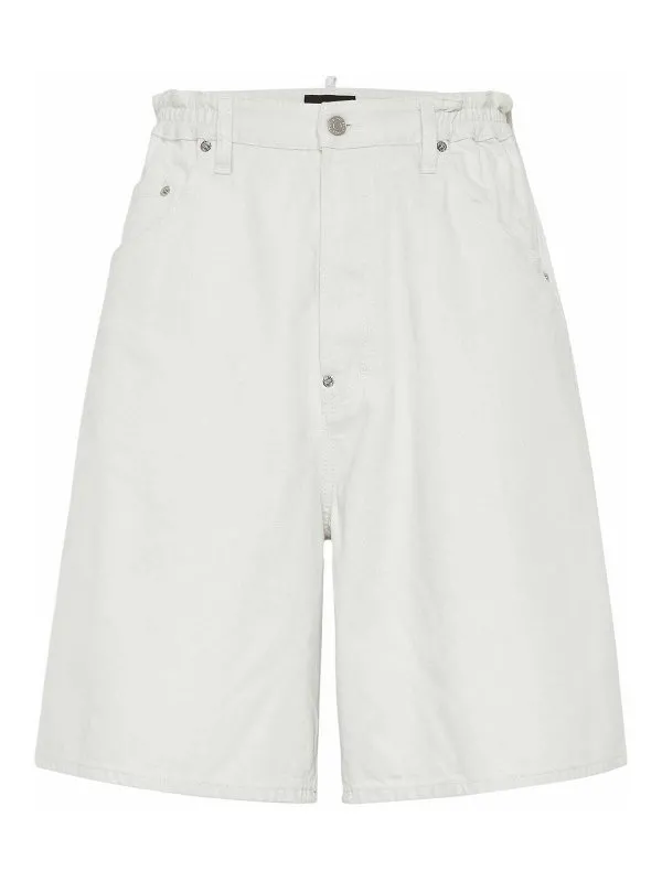 Dsquared2 Short - Blanc - Blanc - Homme | S79MU0073D30013729
