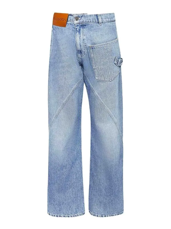 J.W. Anderson Jean Bootcut - Bleu Clair - Femme | DT0102PG1735804
