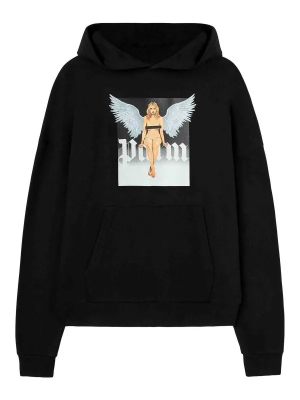 Palm Angels Sweat-Shirts - Noir - Noir | PMBB155S25FLE0031003