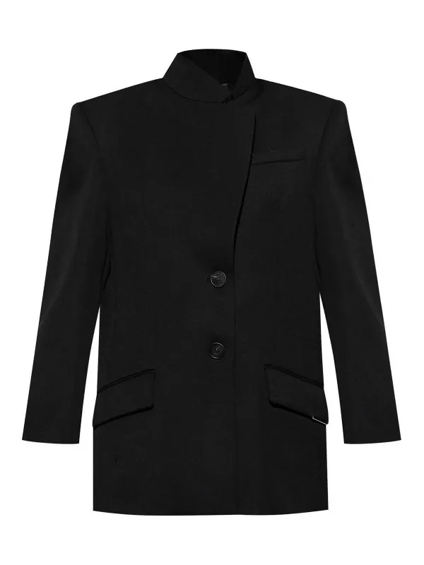 The Attico Blazer - Noir - Noir - Femme | 250WCG00080100