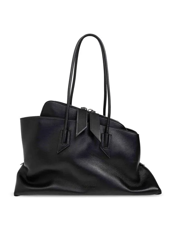 The Attico Sac Porté Épaule - Noir - Noir | 250WAH00054100