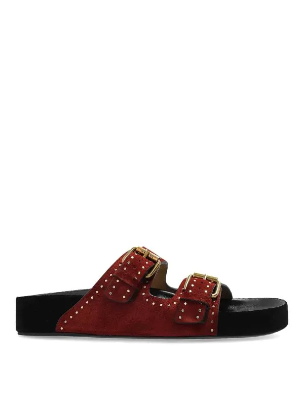 Isabel Marant Sandales - Rouge - Rouge - Femme | SD0118FAB2B11S80BY