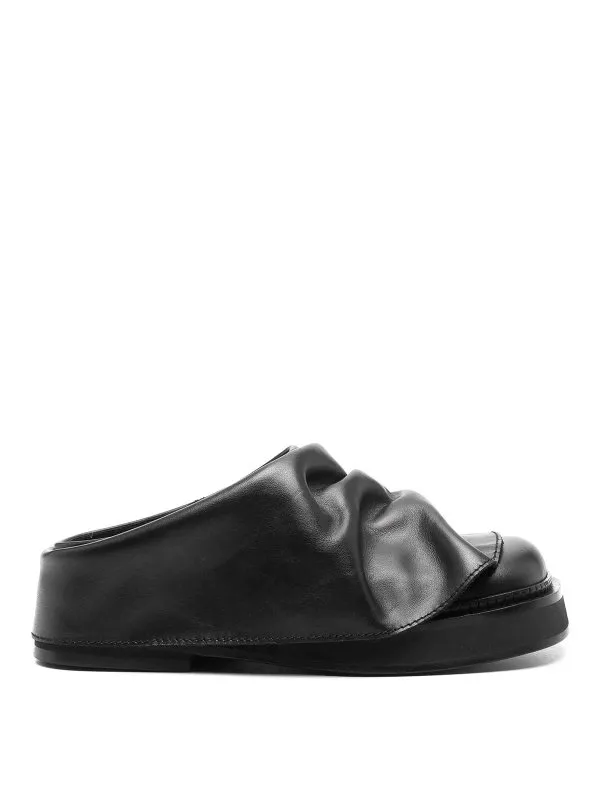 The Attico Mules - Noir - Noir - Femme | 250WSH00855100