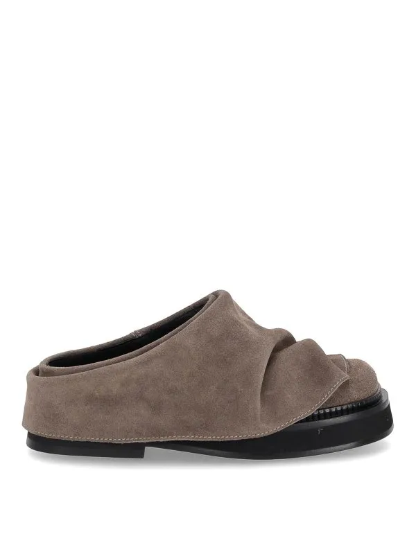 The Attico Mules - Gris - Gris - Femme | 250WSH00855215