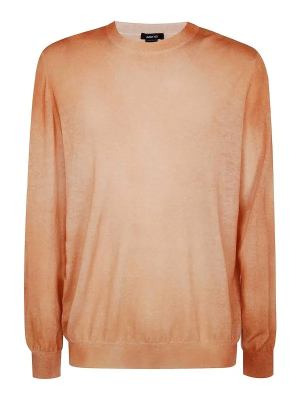 Avant Toi Pull Col Rond - Orange - Orange | 225SU3755CSMVTV01096
