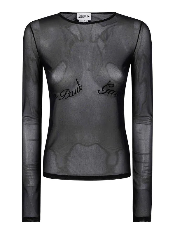 Jean Paul Gaultier Top - Noir - Noir - Femme | 2533FTO263IT0050000