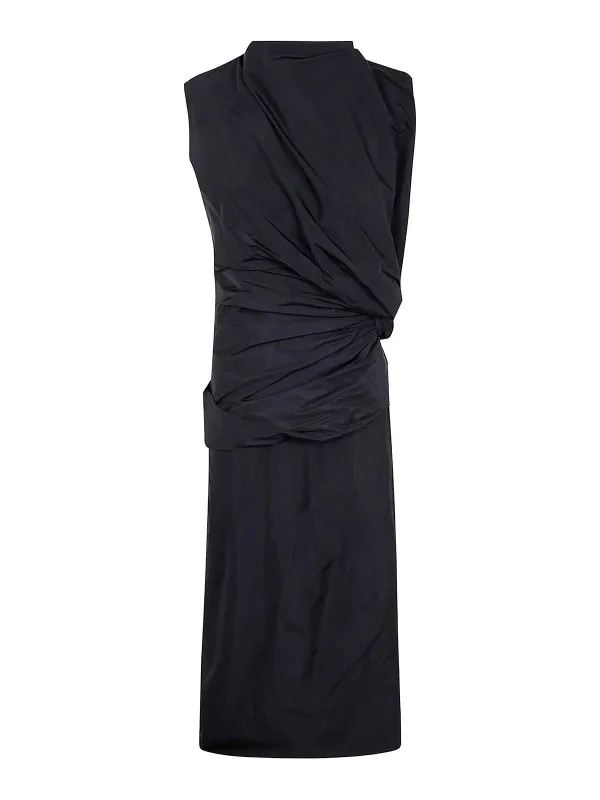 Jil Sander Robe Au Genou - Noir - Noir - Femme | J02CT0449J70005001