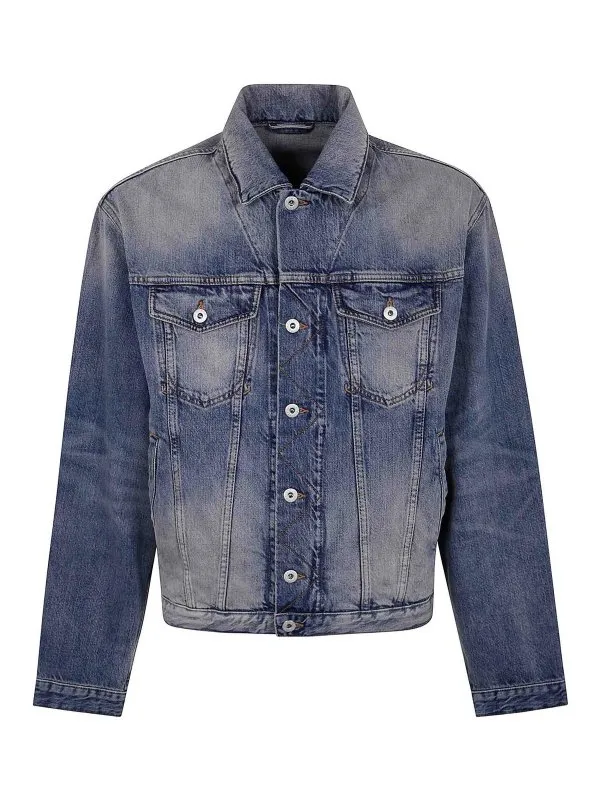 Kenzo Gilet - Bleu - Bleu - Femme | FF55DV3026I7DS | thebs.com