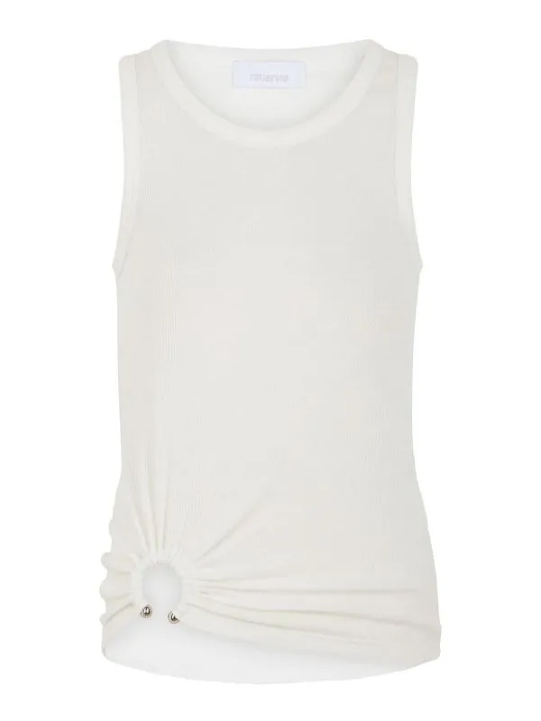 Rabanne T-Shirt - Blanc - Blanc - Femme | 24FJTE165CO0530P100