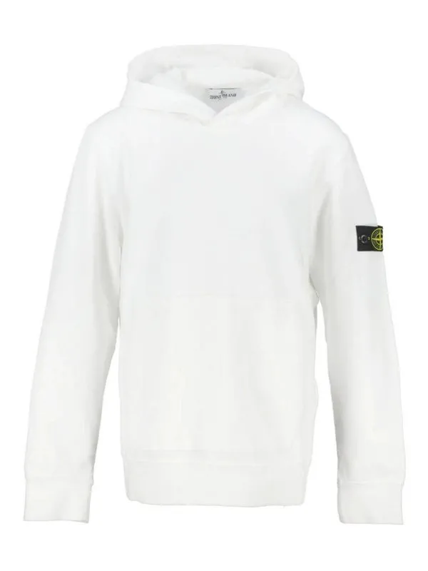 Stone Island Junior Sweat-Shirts - Blanc | K1S166100012S0040V0001