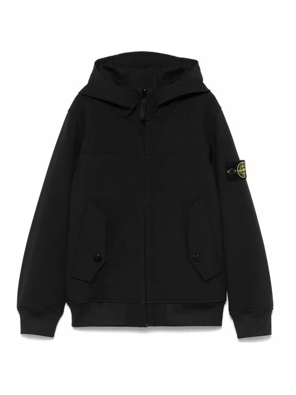 Stone Island Junior Veste Casual - Noir | K1S164100002S0A22V0029
