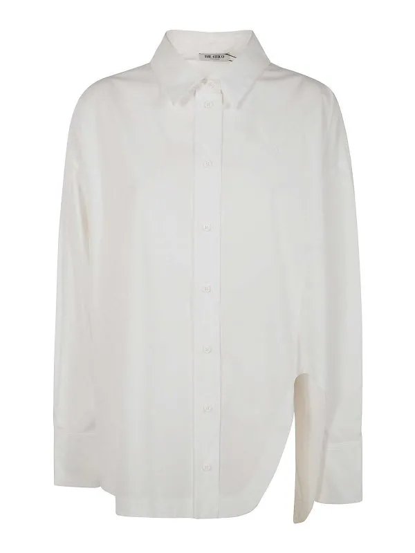 The Attico Chemise - Blanc - Blanc - Femme | 250WCH00004CCC052AA001