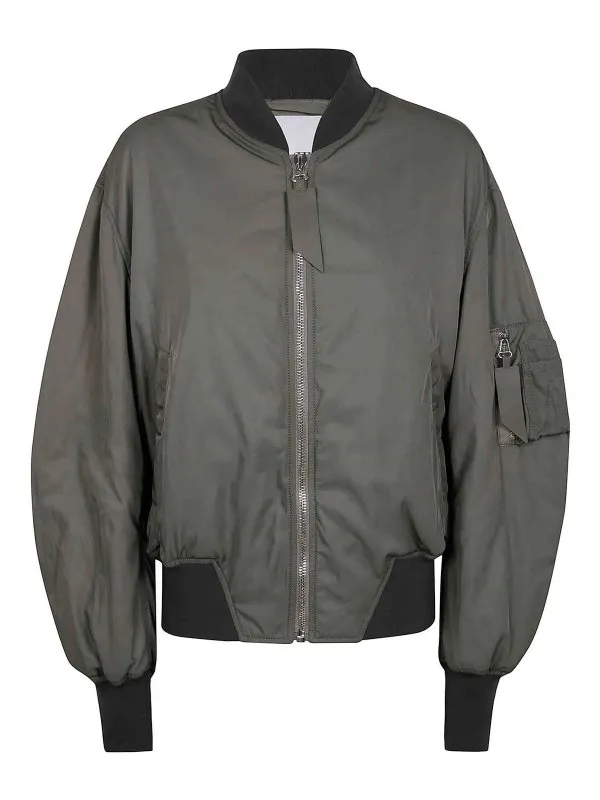 The Attico Bomber - Vert - Vert - Femme | 250WCB00070PLL001AA828