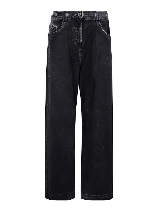 The Attico Pantalons Décontractés - Bleu | 250WCP00190DDD100AA184