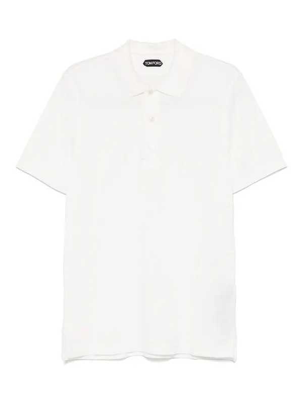 Tom Ford Polo - Blanc - Blanc - Homme | JPS011JMT009S25AW002