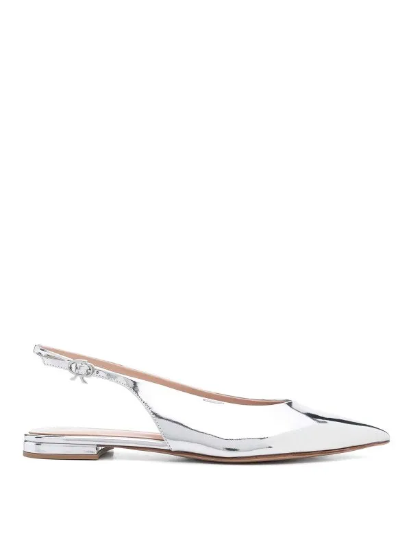 Gianvito Rossi Ballerines - Argent - Argenté | G9554605RICMETARGE