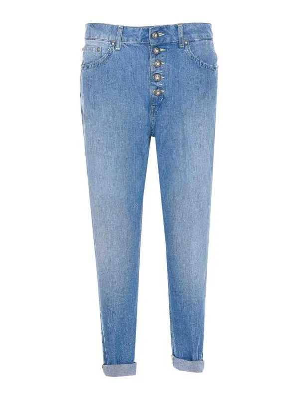 Dondup Pantalons Décontractés - Bleu - Bleu | DP268BDF0266IO8800