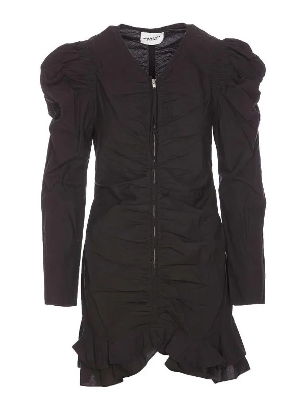 Isabel Marant Etoile Robe Au Genou - Noir | RO0685FAC1J06E01BK