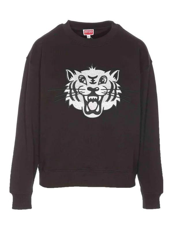 Kenzo Sweat-Shirts - Noir - Noir - Femme | FF52SW1914MF99J