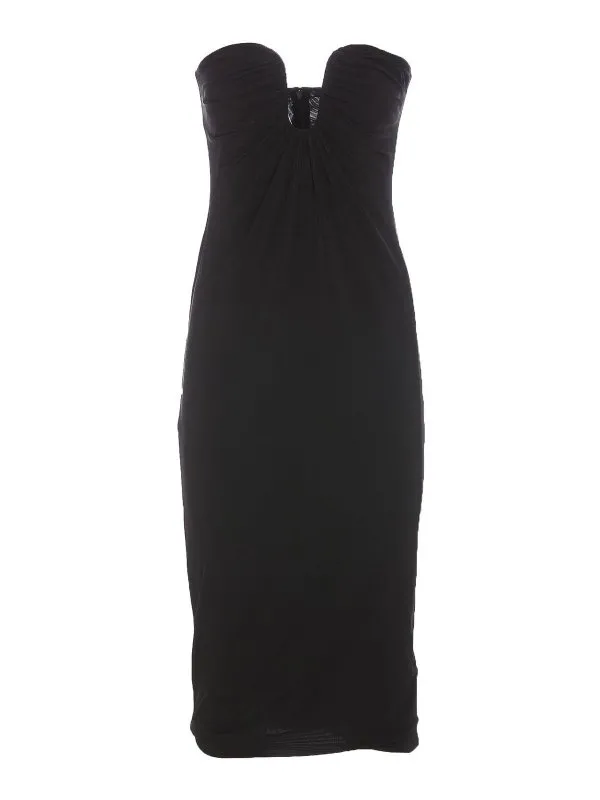 Pinko Robe Au Genou - Noir - Noir - Femme | 105021A2GSZ99