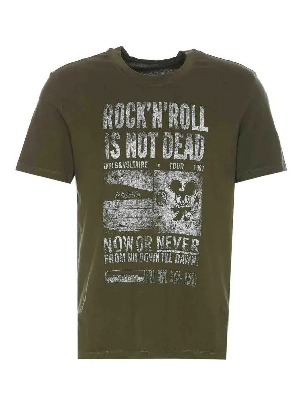 Zadig&Voltaire Pull Col Rond - Vert - Vert - Homme | JMTS01661300