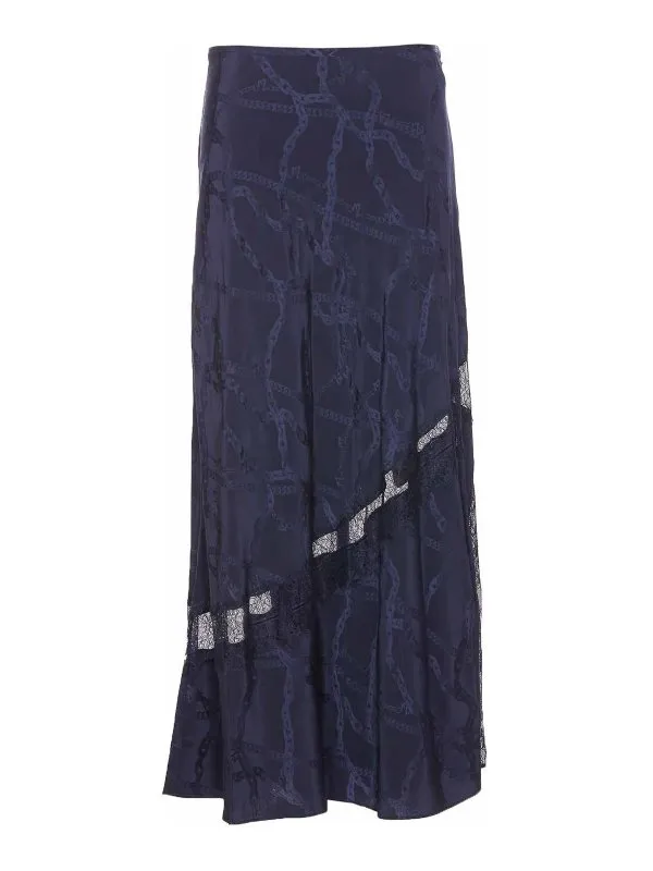 Zadig&Voltaire Jupe Midi - Bleu - Bleu - Femme | WWSK01601404