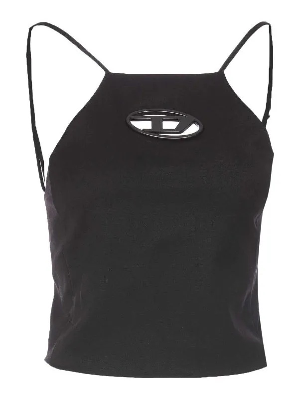 Diesel Top - Noir - Noir - Femme | A173200PHAL9XXA | thebs.com