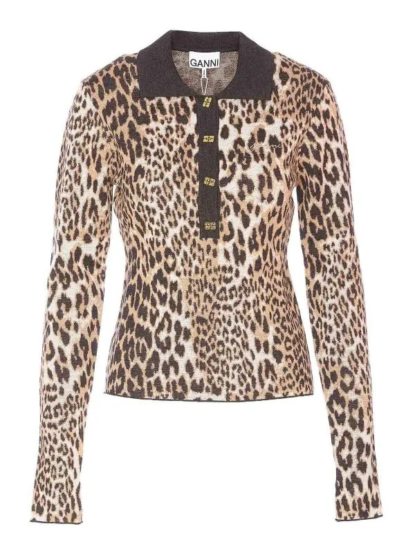 Ganni Polo - Multicolore - Multicolore - Femme | K2341943