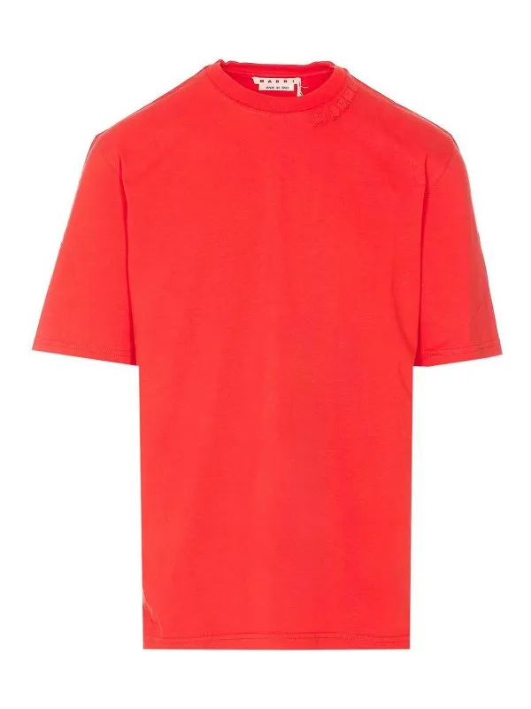 Marni T-Shirt - Rouge - Rouge - Homme | HUMU0287X0UTC40600R63