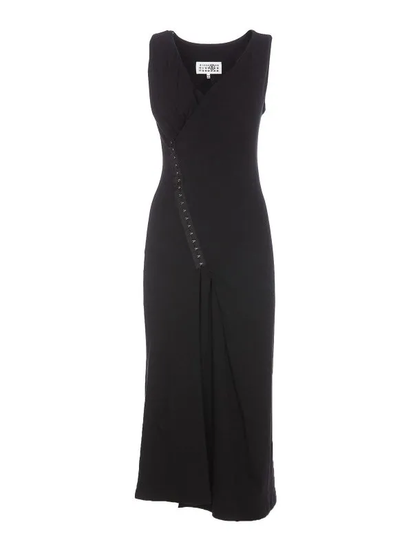 MM6 Maison Margiela Pull Col Rond - Noir | S52CT0786M20054900