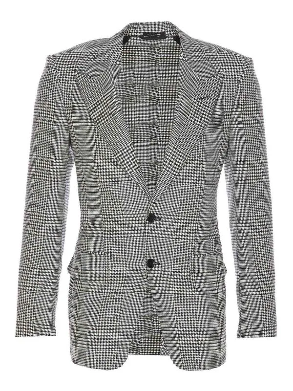 Tom Ford Veste Casual - Gris - Gris - Homme | JDSG02WSP28ZBLAW