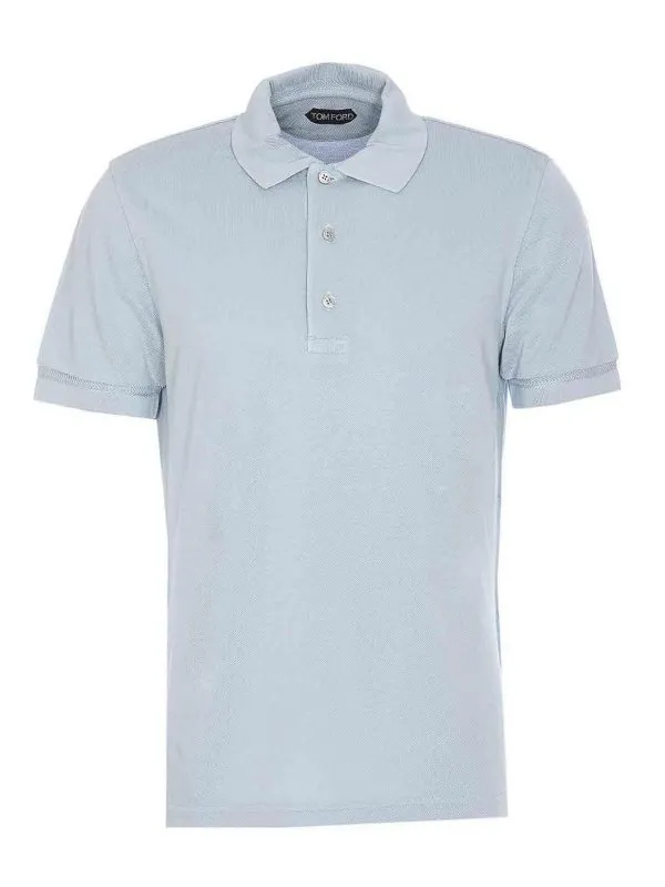 Tom Ford Polo - Bleu - Bleu - Homme | JPS011JMT009S25HB270